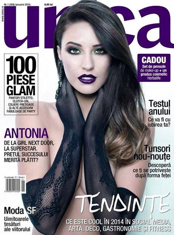 Antonia pentru Unica (Foto: Facebook)