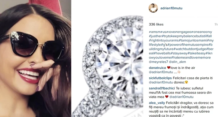 Mutu și Sandra își trimit mesaje de iubire pe site-urile de socializare