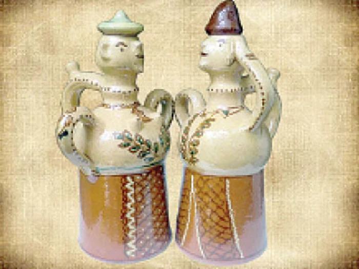 Urcioare ţărani, realizate manual, unicat www.cadouri-artizanat.ro