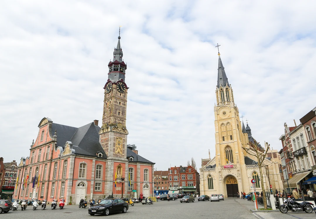 Piața centrală din Sin Truiden, Belgia