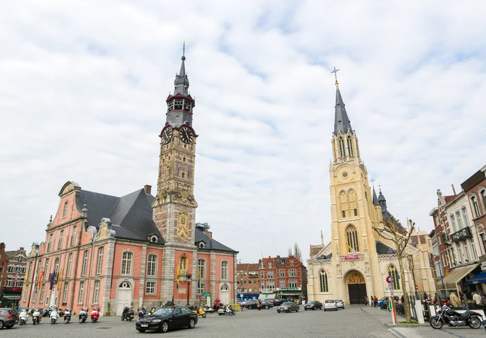 Piața centrală din Sin Truiden, Belgia