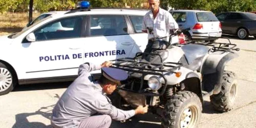 Atv-ul figura ca fiind furat din Franţa 