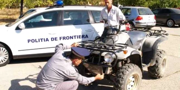 Atv-ul figura ca fiind furat din Franţa 