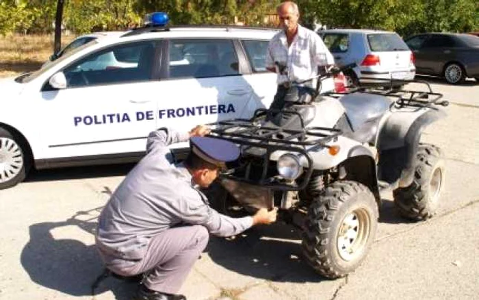 Atv-ul figura ca fiind furat din Franţa