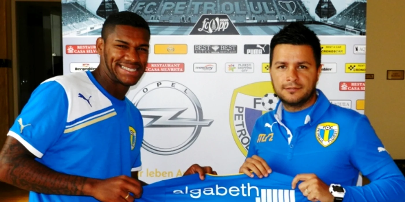 
    Gerson, noul transfer al Petrolului (foto: www.fcpetrolul.ro)  