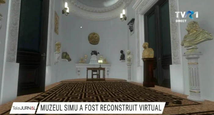 Reconstrucția și turul virtual al Muzeului Simu pot fi văzute în cadrul Muzeului Institutului de Arhitectură și Urbanism Ion Mincu din Capitală