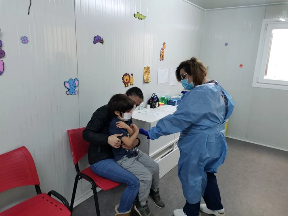 A început campania de vaccinare anti-COVID a copiilor mici FOTO Ş.Both