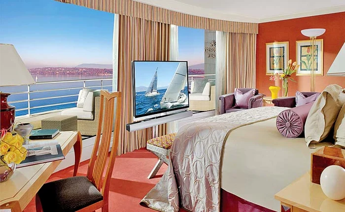 
    Apartamentul Empathy de la  hotelul The Palms, din Las Vegas,  are o suprafață de 3.000 mp  