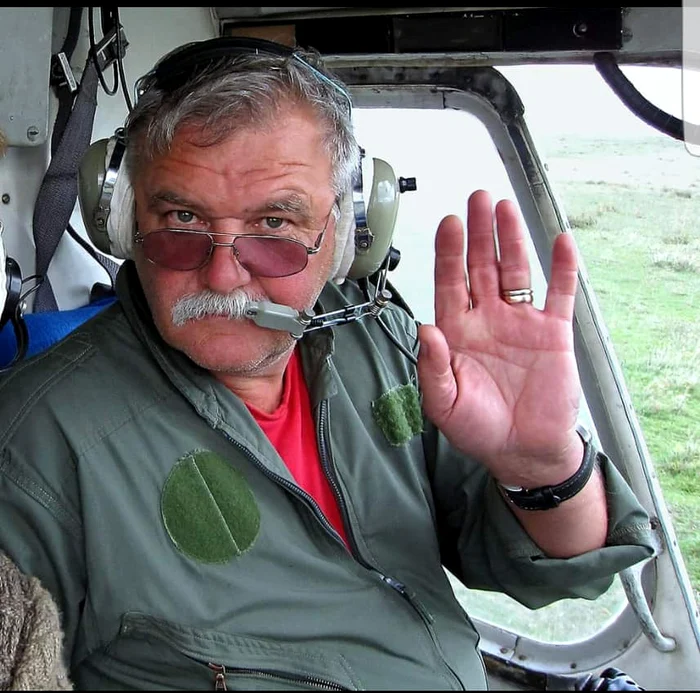 Valer Novac, un as în aviaţie, şi-a găsit sfârşitul pe şosea Foto: Facebook
