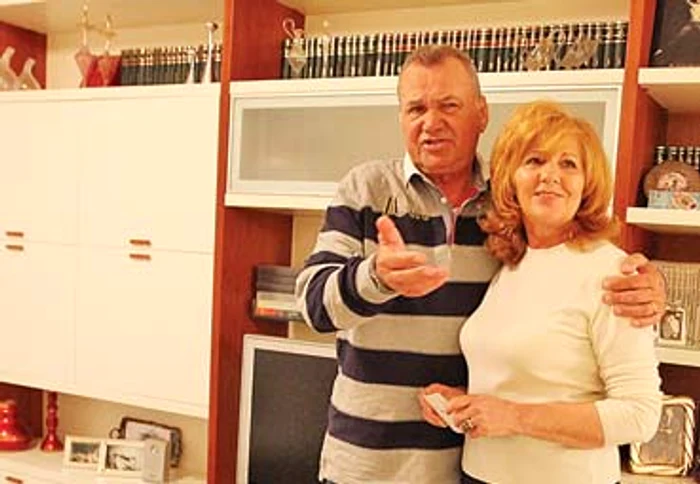Cornelia şi Cornel Patrichi, fericiţi, în urmă cu patru aniFoto: Sever Gheorghe