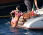 *EXCLUSIVE* Kourtney Kardashian has fun with her children aboard a boat in Portofino jpeg