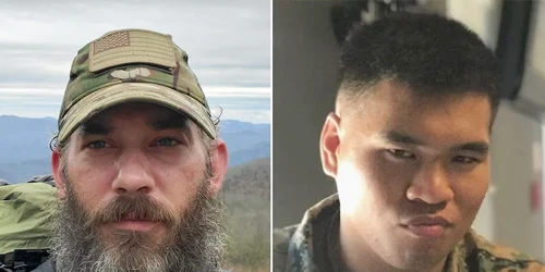 Alex Drueke si Andy Huynh veterani americani captivi in Rusia FOTO The Telegraph jpg