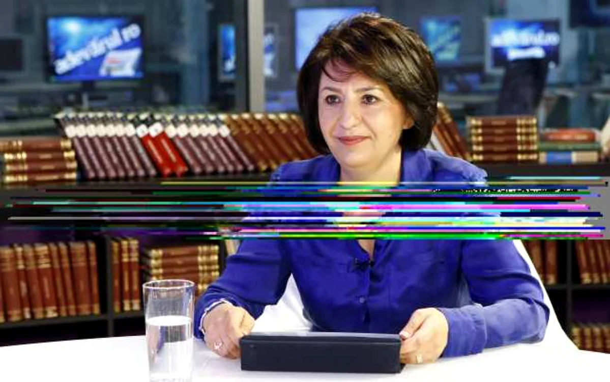 Sulfina Barbu, vicepreşedinte PDL, în studioul Adevărul Live FOTO Eduard Enea