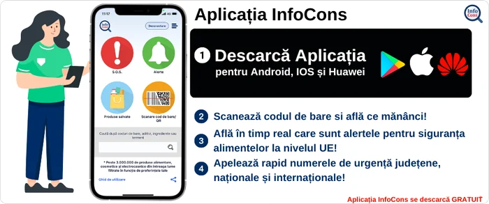Aălicația InfoCons. FOTO Fascebook InfoCons
