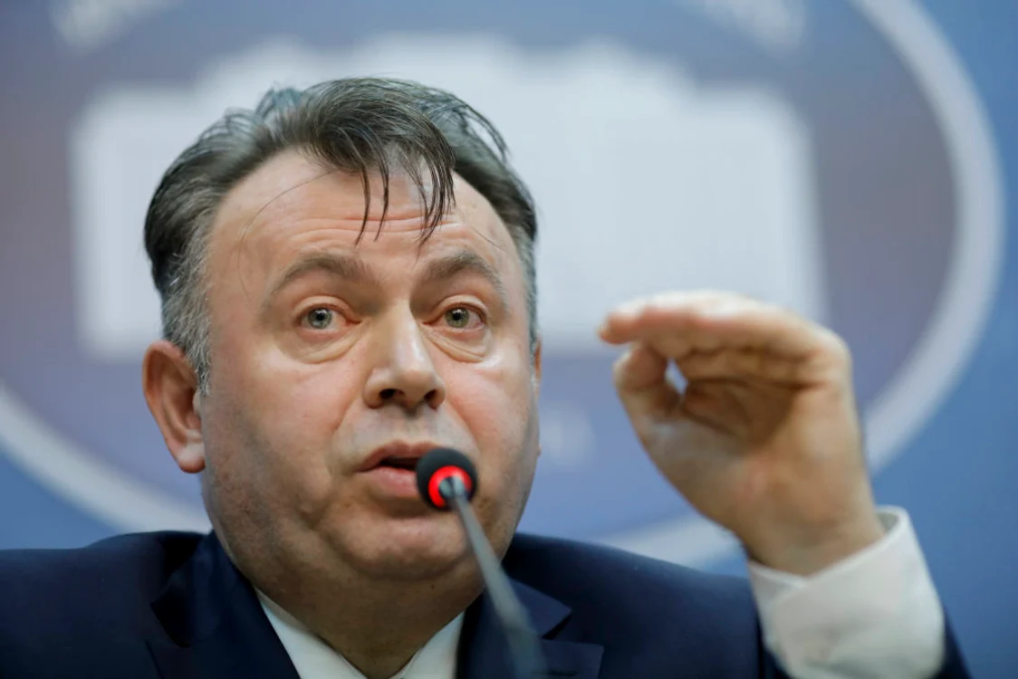 
    Ministrul Sănătății, Nelu Tătaru  