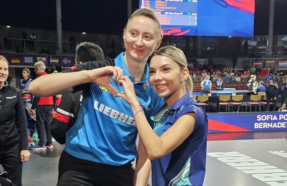 Bernadette Szocs s-a calificat în finala Campionatului European la dublu feminin. Românca își va apăra aurul cucerit în 2022