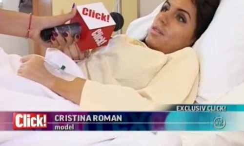 Cristina şi a verificat deja implanturi când s a trezit din anestezie jpeg