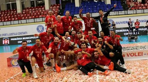 Dinamo a cucerit Supercupa României la volei masculin