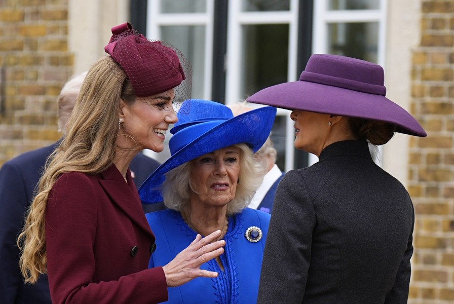 Despre ce au vorbit Prințesa Kate și Melania Trump, potrivit unui expert în citirea buzelor