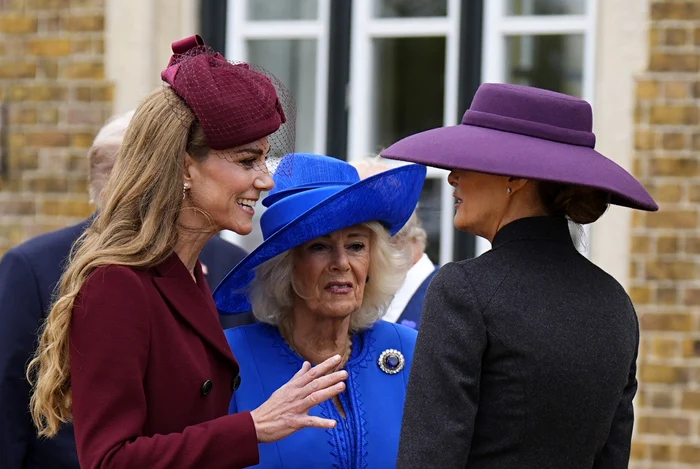 Kate Middleton, regina Camilla și Melania Trump, la Castelul Windsor FOTO: Profimedia
