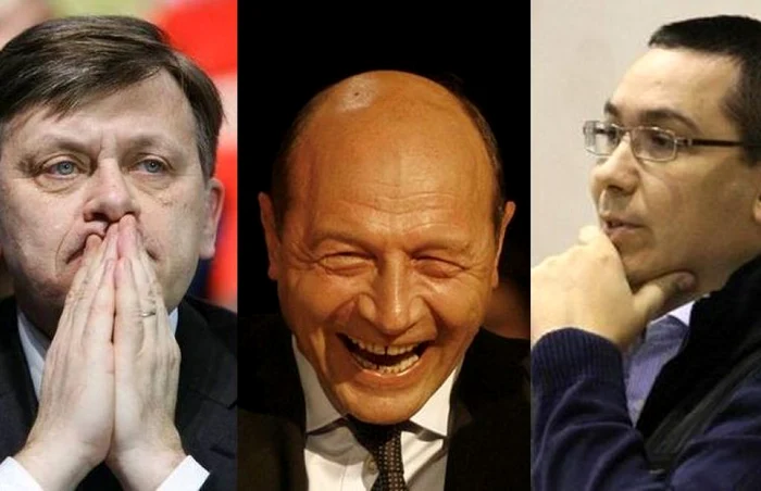 Crin Antonescu, Traian Băsescu şi Victor Ponta