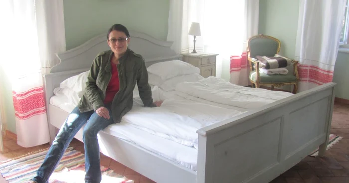 Conacul a fost refăcut în cel mai pur stil tradiţional 