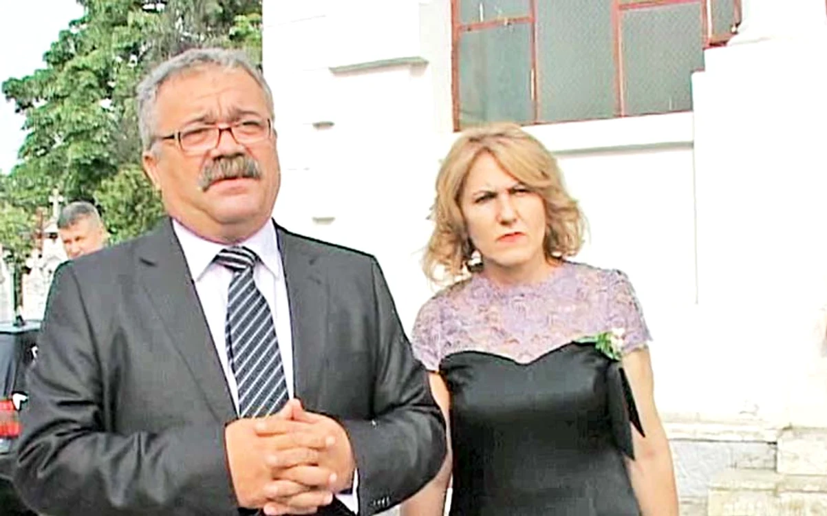 Edilul Mihai Mazilu şi soţia sa