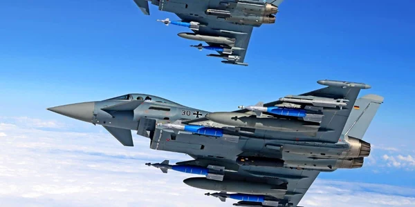 avioane Eurofighter aparţinând Forţelor Aeriene Germane