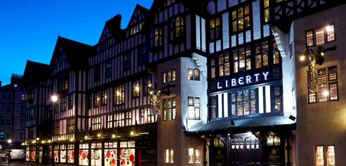 Cele mai bune oraşe din Europa pentru cumpărături. Liberty London Mall / FOTO thelondonemporium.com