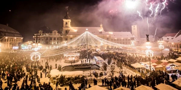 Revelion 2015 Sibiu FOTO Mediafax