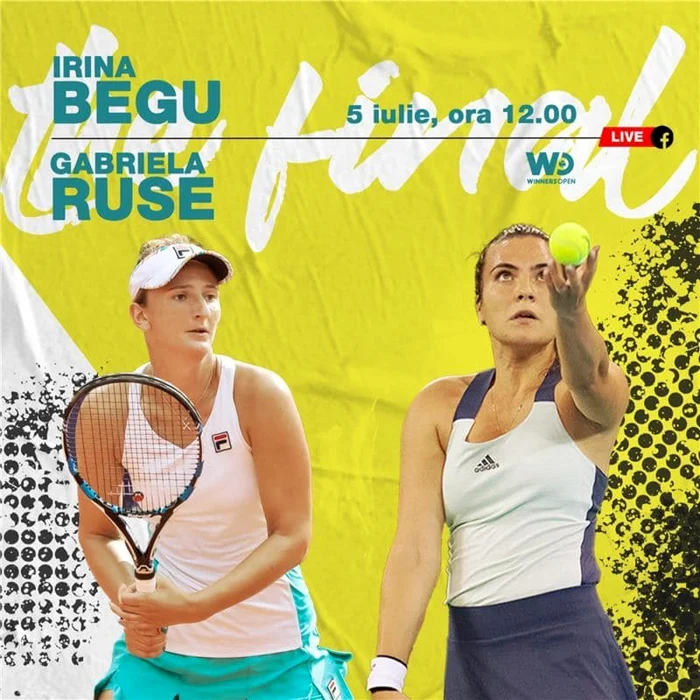 Irina Begu - Gabriela Ruse, finala Winners Open.