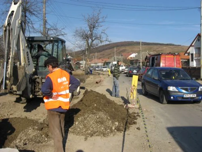Trafic intens pe strada Cetatea Neamtului