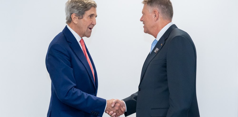 Iohannis s-a întânit cu reprezentatul SUA pentru Climă, John Kerry. Lista subiectelor discutate