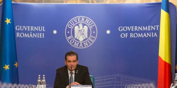 Ludovic Orban la şedinţa de guvern Sursa News.ro