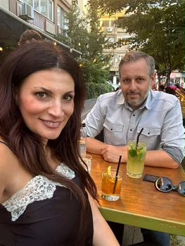 Ioana Ginghină, fericită lângă actualul soț, Cristi Pitulice foto: Facebook 