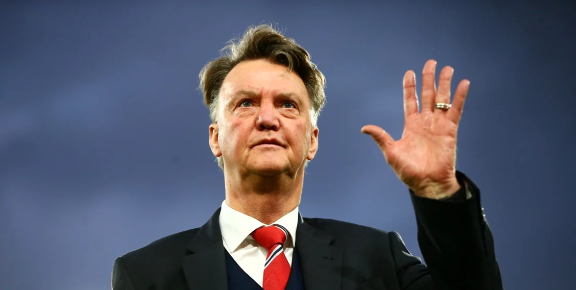 Louis van Gaal, un antrenor mereu pus pe șotii. Foto EPA EFE 