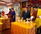 Regele Jigme Kesar Bhutanului și Regele Maha Vajiralongkorn al Thailandei, cu soțiile lor. FOTO: Casa Regală din Bhutan
