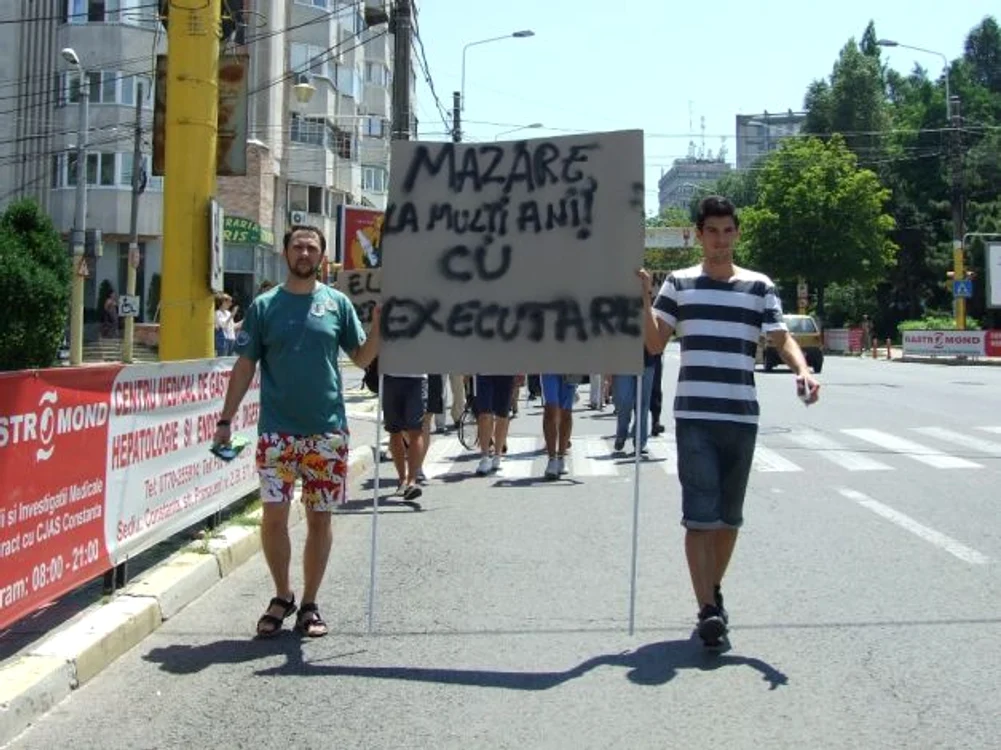 Protestele de la Constanţa