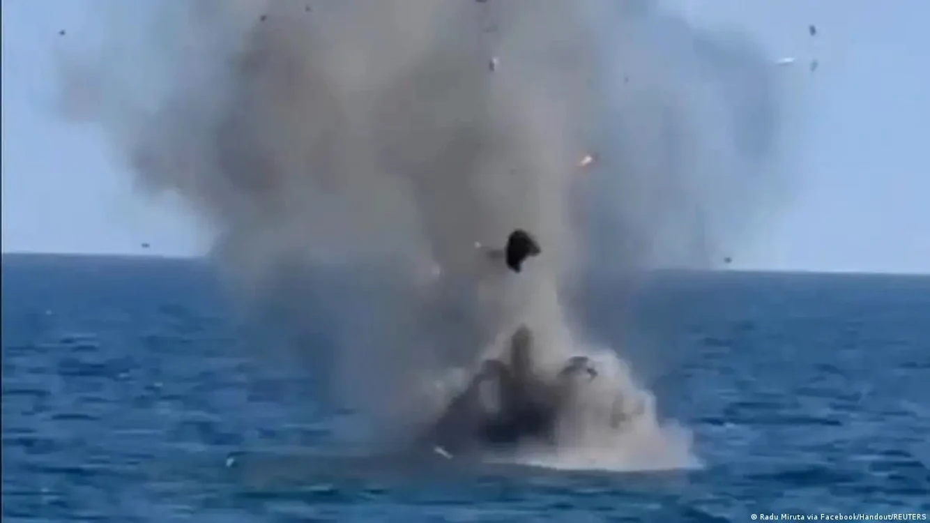 Distrugerea unei alte drone din apropierea platformei Neptun Deep pe 11 august