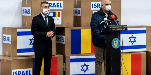 Israelul donează României 40 de concentratoare de oxigen foto Ambasada Israelului în România