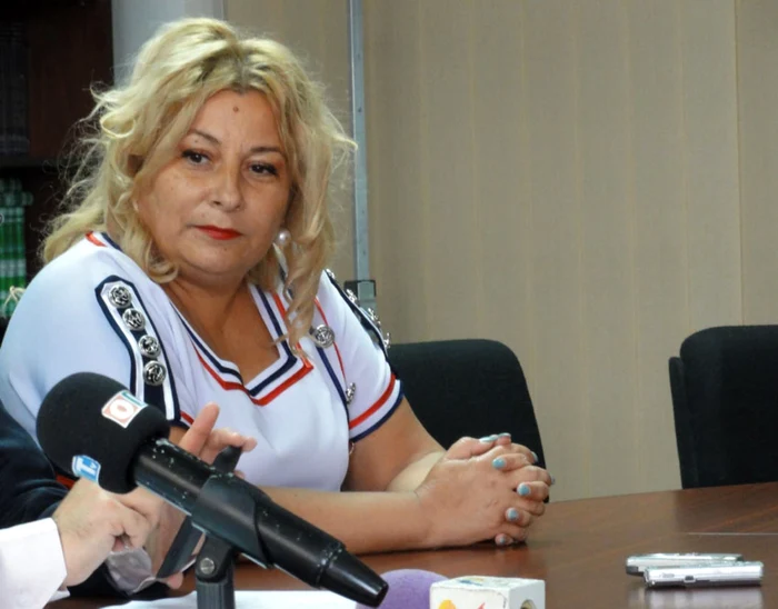 Carmen Marinescu a fost numită preşedinte al Tribunalului Olt în decembrie 2014   (FOTO: Mugurel Manea)