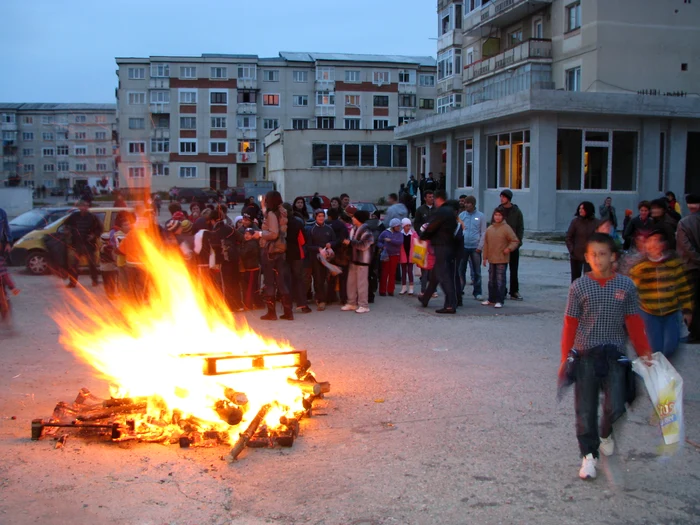 Focul lui Sumedru, la Mioveni
