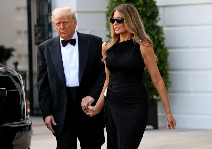 Melania Trump i-a transmis prin Donald Trump o scrisoare președintelui Putin / Sursa foto: USA Today