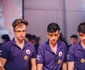 Echipa de robotică a Vâlcii - Bionic Royals - în competiţia FTC de la Timişoara Foto Adevărul