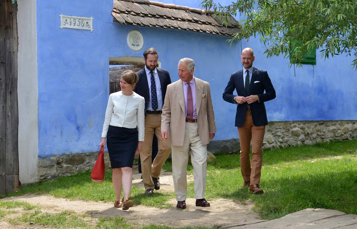 Regele Charles la Viscri