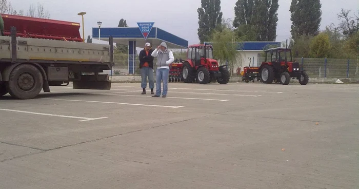 Pregătirile pentru târg erau în toi astăzi la prânz