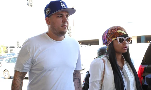 Rob Kardashian & Blac Chyna Catch A Flight At LAX jpeg