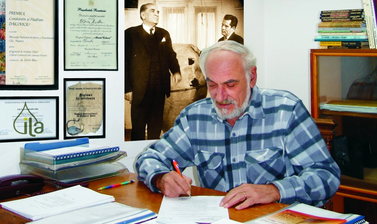 Dorin Alicul a fost un cunoscut arheolog. FOTO: Arhivă MNIT