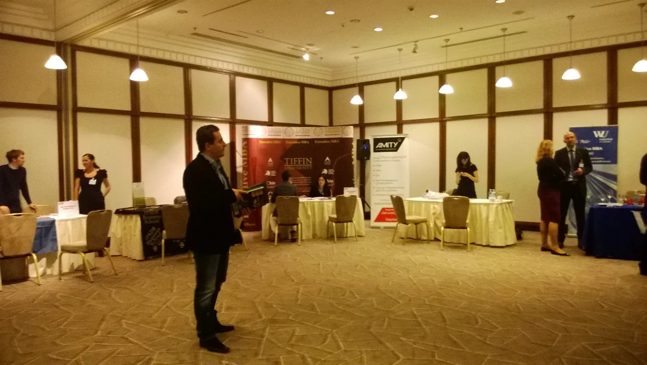 Târgul QS MBA World Tour vine o dată pe an la Bucureşti                      FOTO: Adevărul