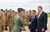 Emmanuel Macron la baza militara Mihail Kogalniceanu Klaus Iohannis cort popota soldati (10) jpg